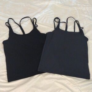 NWT Bundle of 2 Victoria Secret PINK Bramis Gray/Black